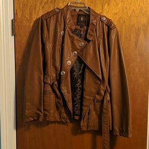Leather jacket